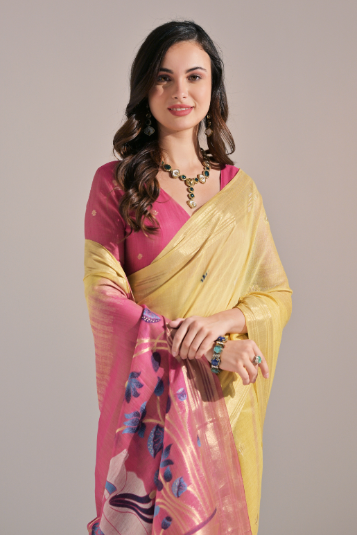 Dhaani Muga Cotton Saree