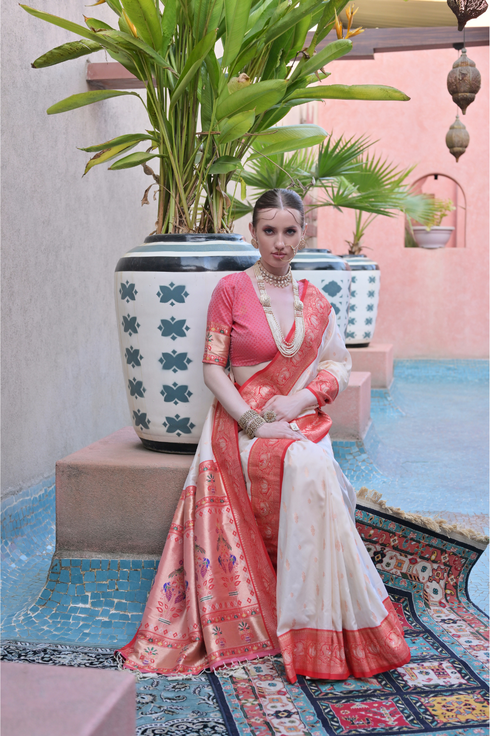Arti Paithani Silk Saree