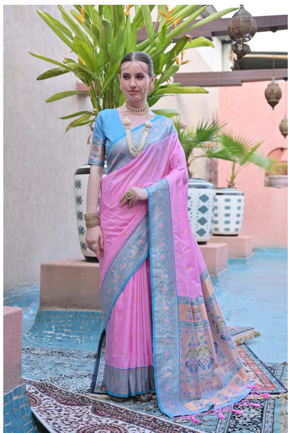 Rooh Paithani Silk Saree