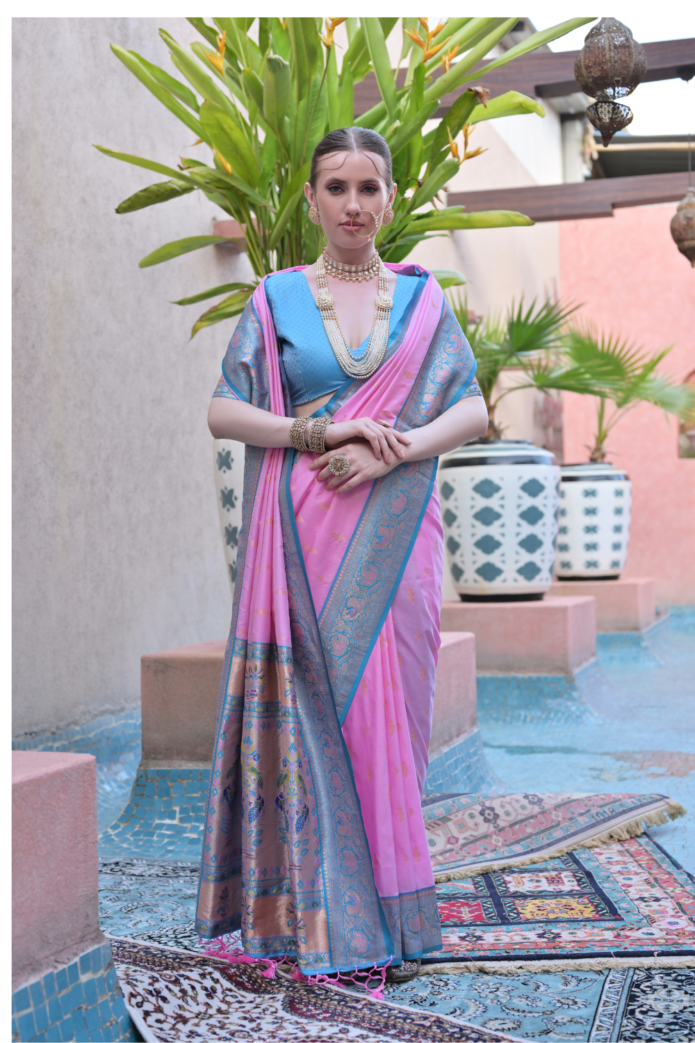 Rooh Paithani Silk Saree