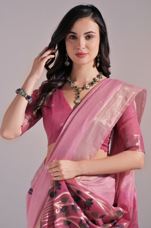 Dhaani Muga Cotton Saree