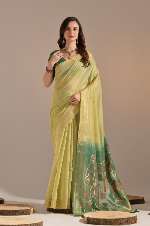 Dhaani Muga Cotton Saree