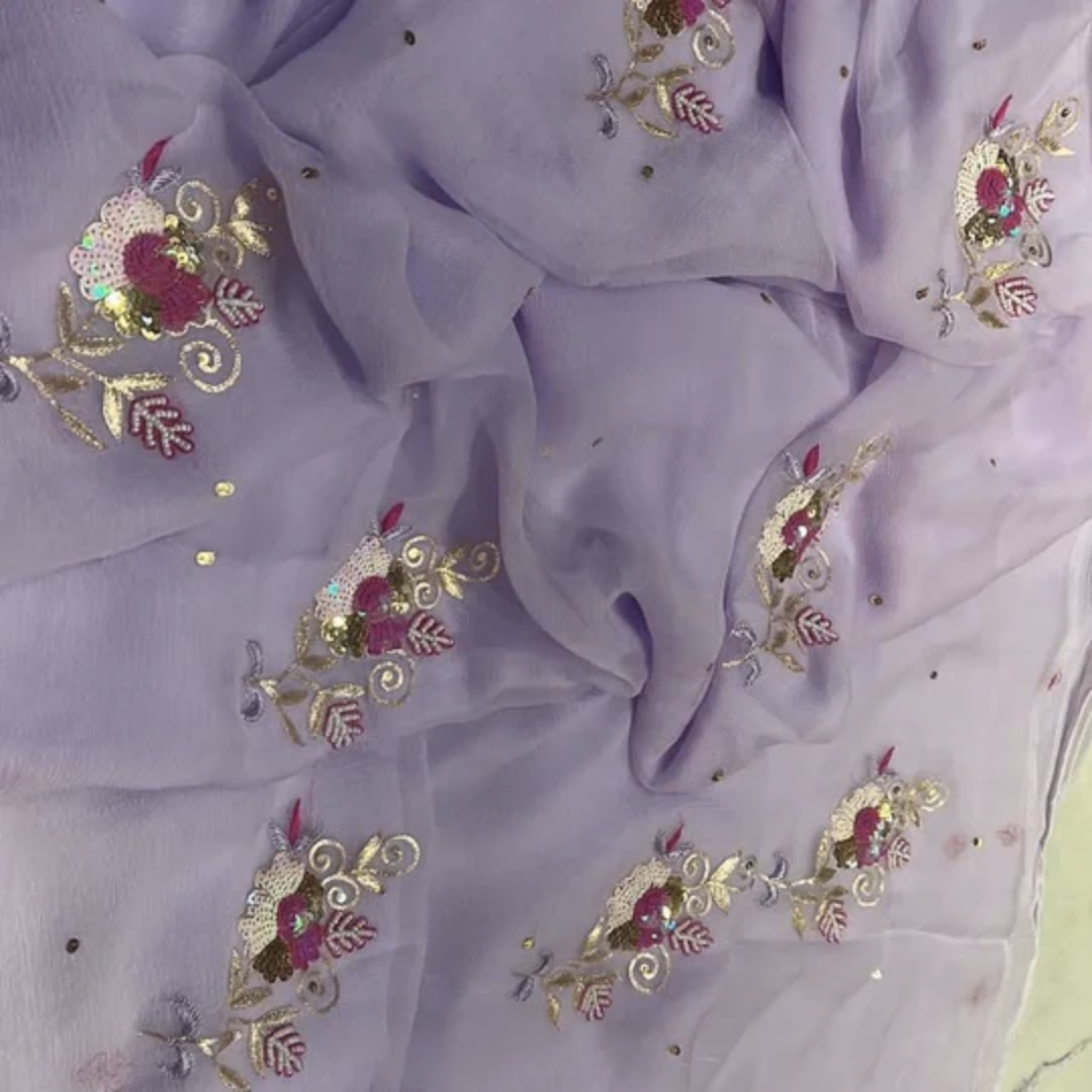 Falan Chiffon Saree