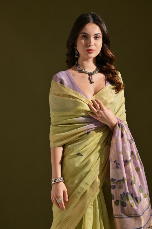 Rashi Muga Cotton