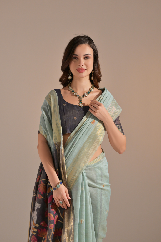 Dhaani Muga Cotton Saree