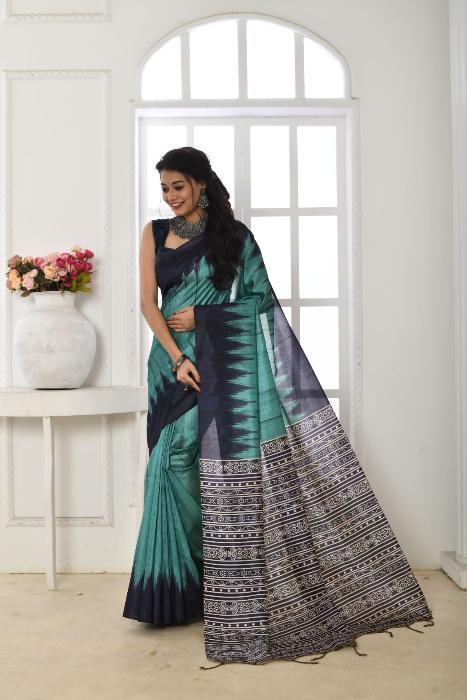 Aarushi Ikkat Saree