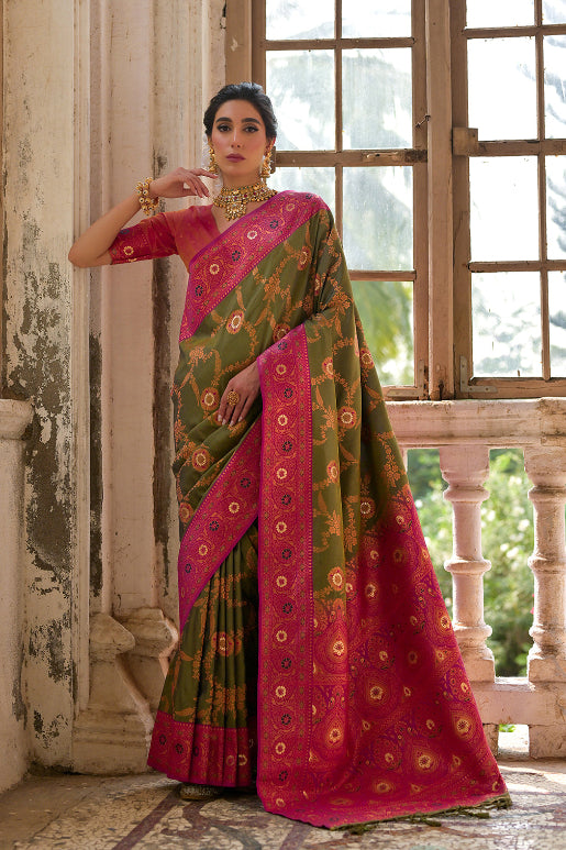 Vidhya Banarasi Silk Saree