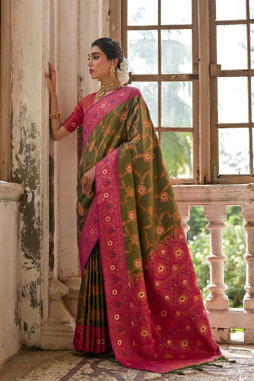 Vidhya Banarasi Silk Saree