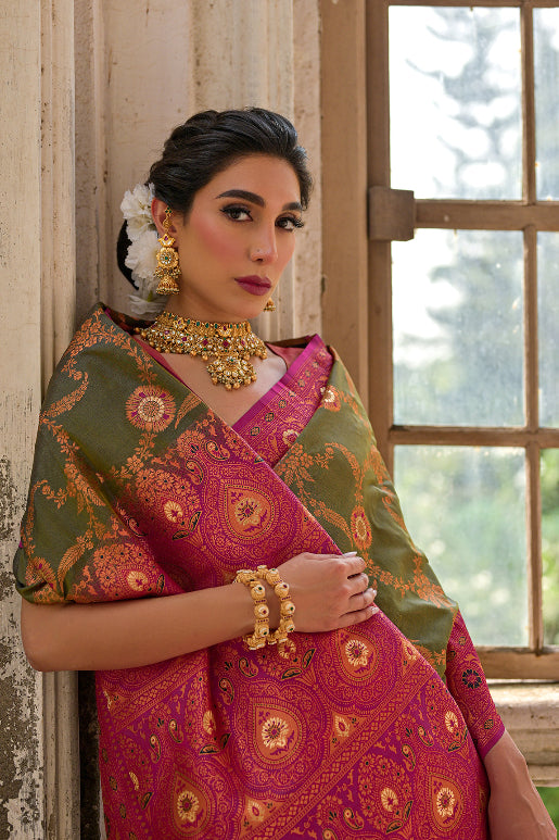 Vidhya Banarasi Silk Saree