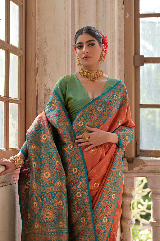 Vidhya Banarasi Silk Saree