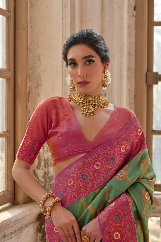 Vidhya Banarasi Silk Saree
