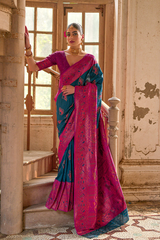 Kachi Banarasi Silk Saree