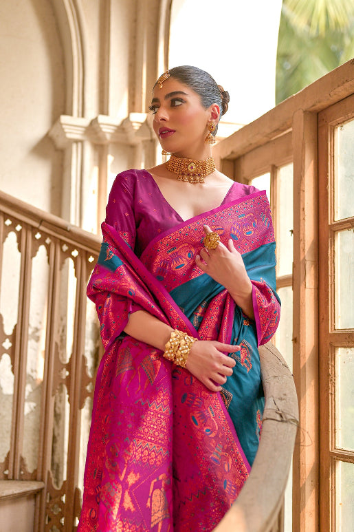 Kachi Banarasi Silk Saree