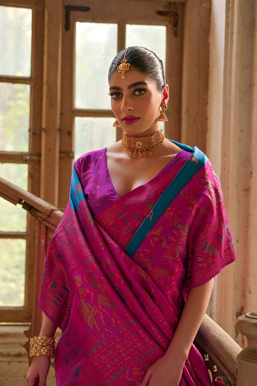 Kachi Banarasi Silk Saree