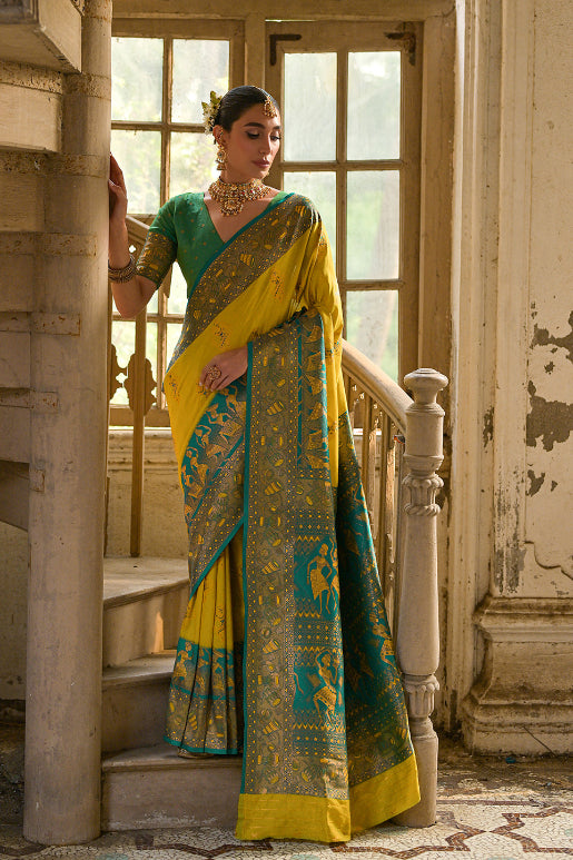 Kachi Banarasi Silk Saree