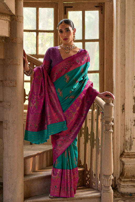 Kachi Banarasi Silk Saree