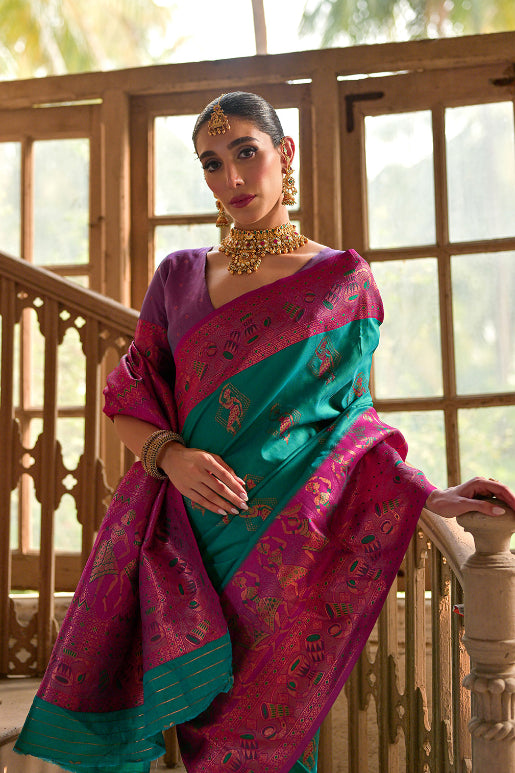 Kachi Banarasi Silk Saree