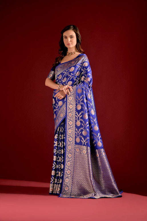 Roohani Banarasi Silk Saree