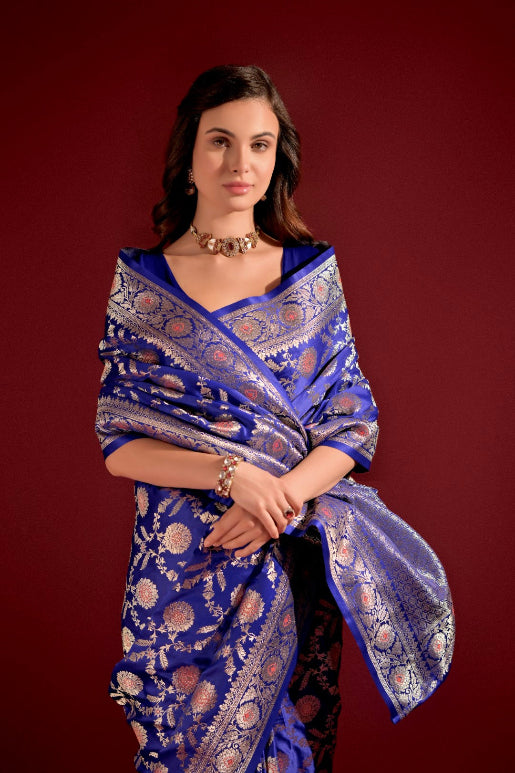 Roohani Banarasi Silk Saree