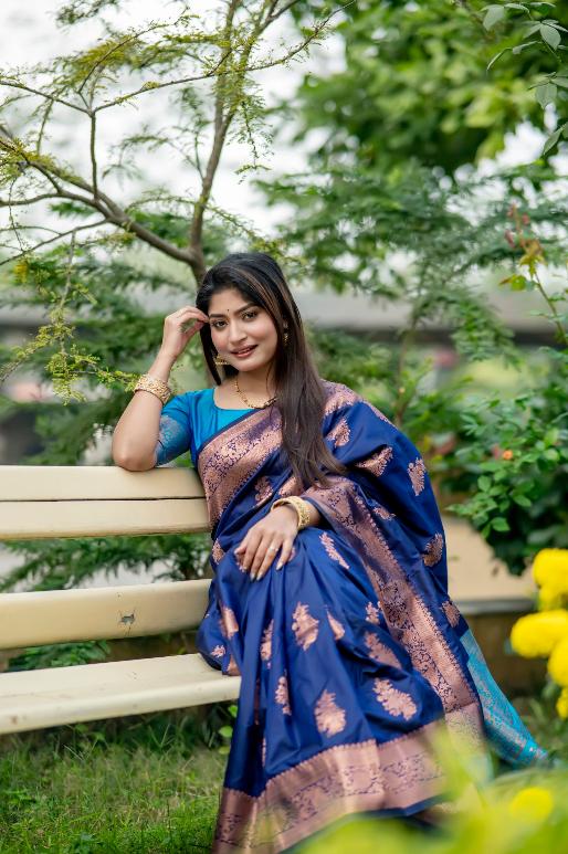 Krishi Banarasi Silk Saree