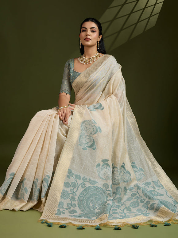 Haili Muga Cotton Saree