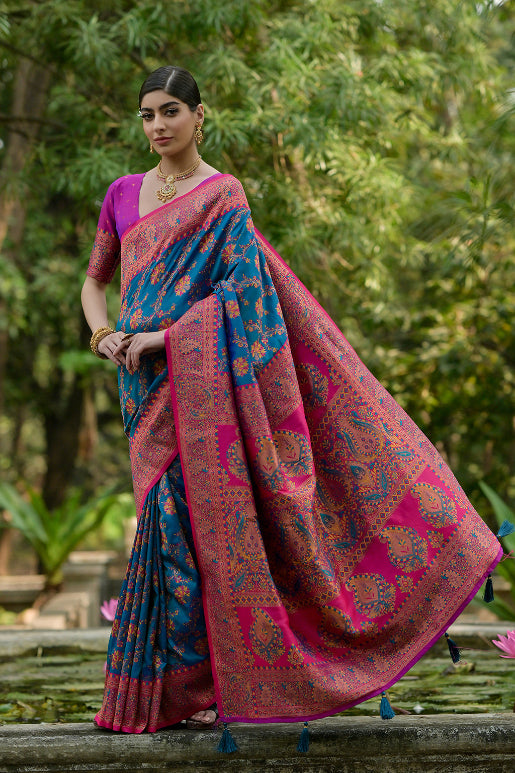 Pasmina Silk Saree