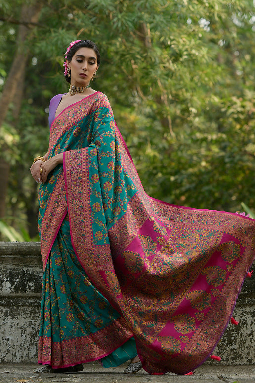 Pasmina Silk Saree