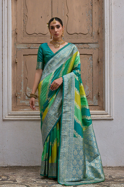 Rangat Banarasi Silk Saree
