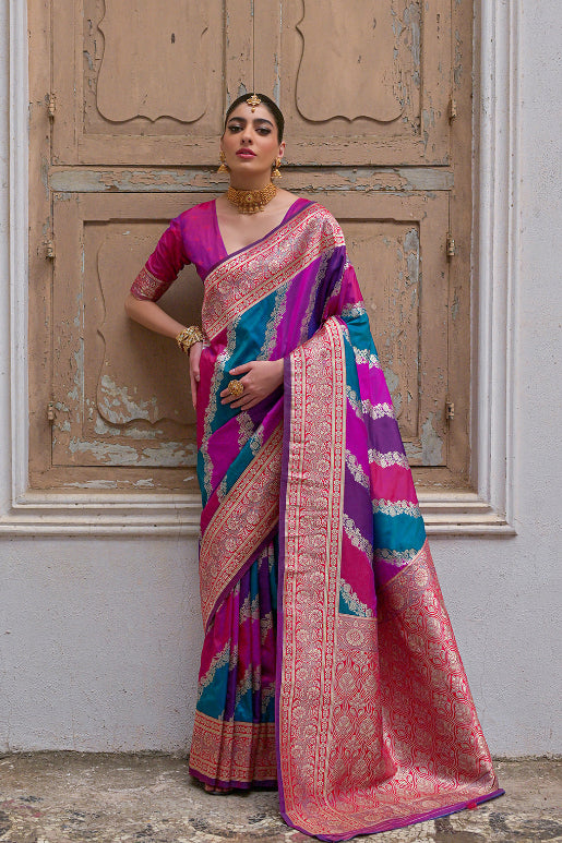 Rangat Banarasi Silk Saree