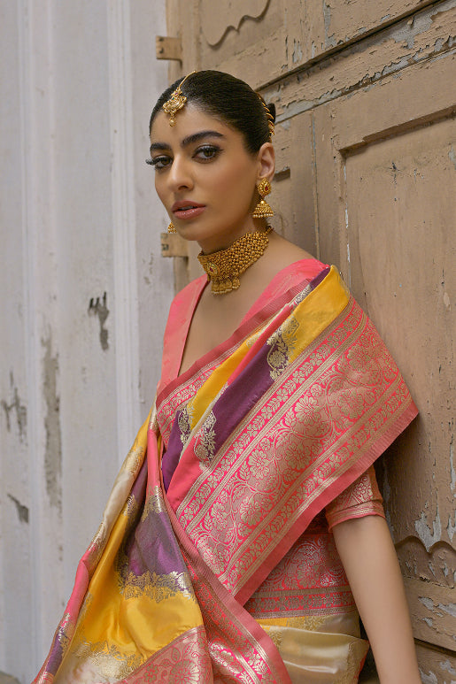 Rangat Banarasi Silk Saree