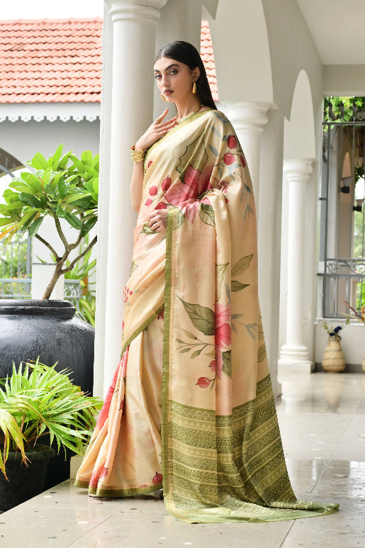 Soft Satin Silk Saree