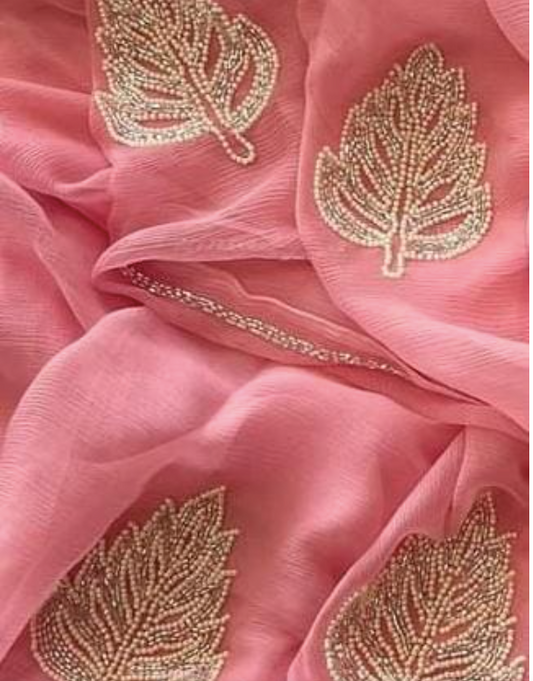 Adah Pure Chiffon Saree