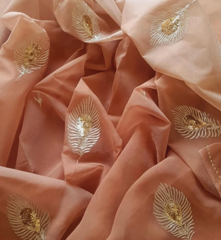 More Pankh Chiffon Saree