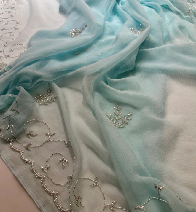 Tara Cutdana Chiffon Saree