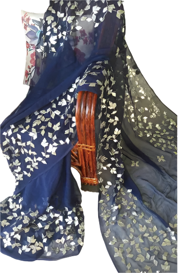 Roohani Pure Chiffon Saree