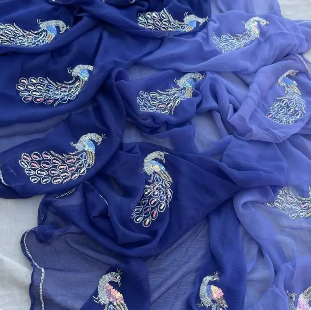 Nyra Peacock Saree
