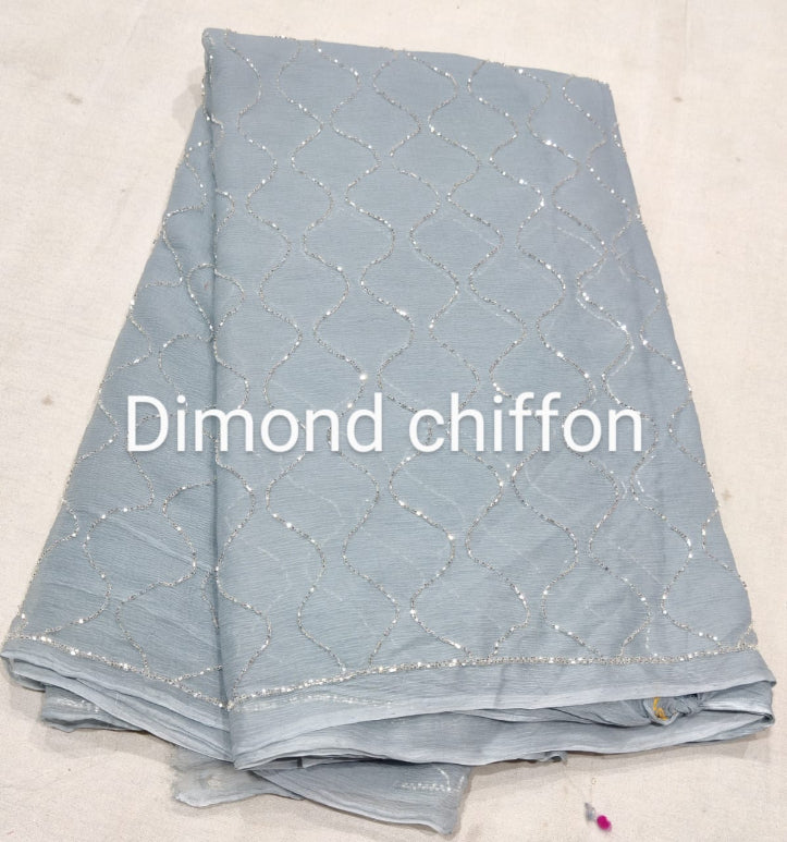 Soma Diamond Chiffon Saree