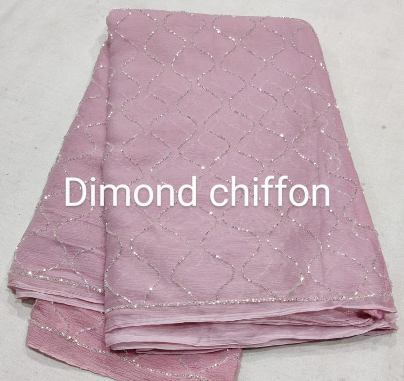 Soma Diamond Chiffon Saree