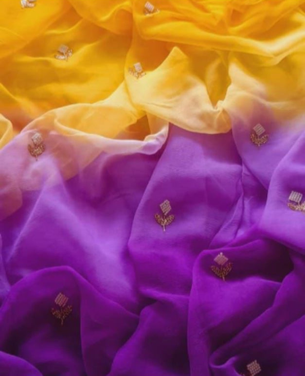 Sara Pure Chiffon saree