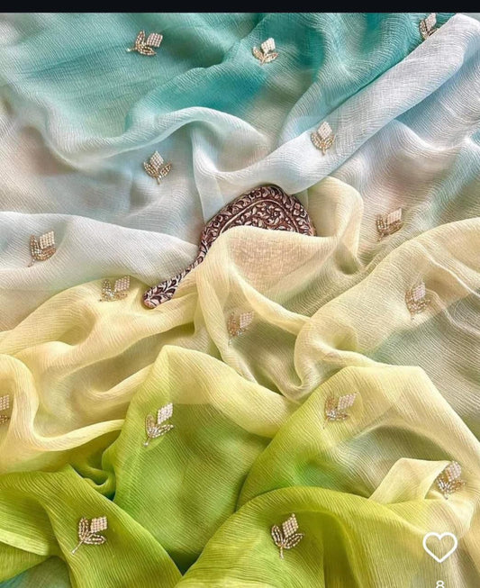 Sara Pure Chiffon saree