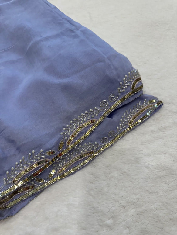 Nila Pure Chiffon Saree