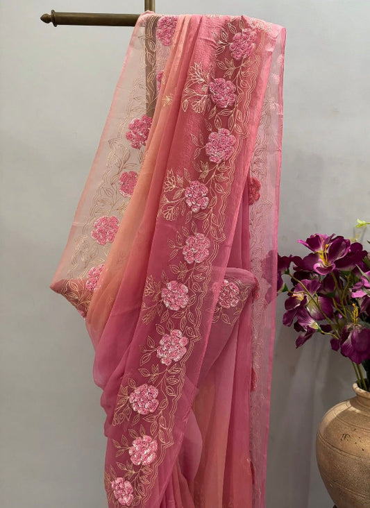 Bail Pure Chiffon Saree