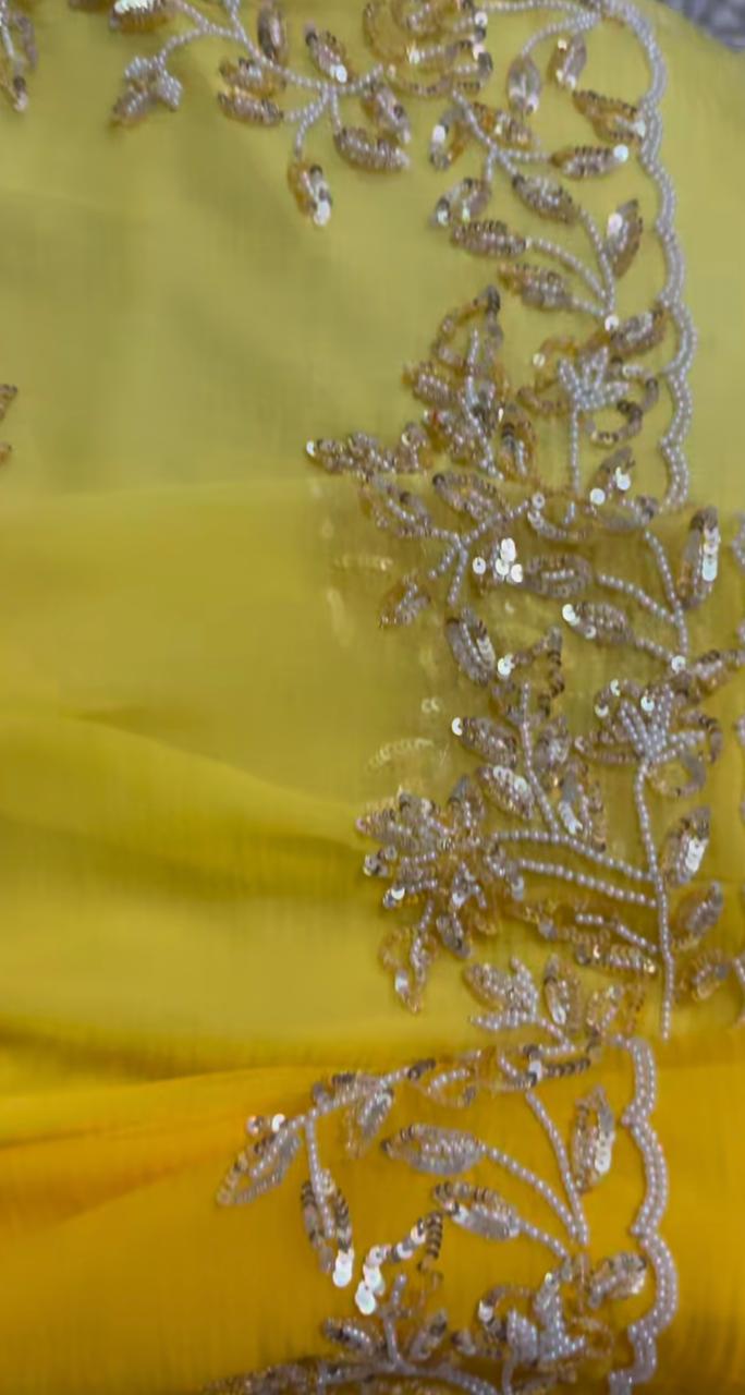 Motibagh Chiffon Saree