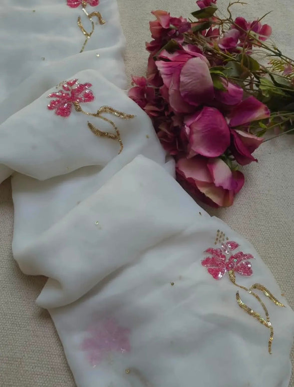 Iris Butta Saree
