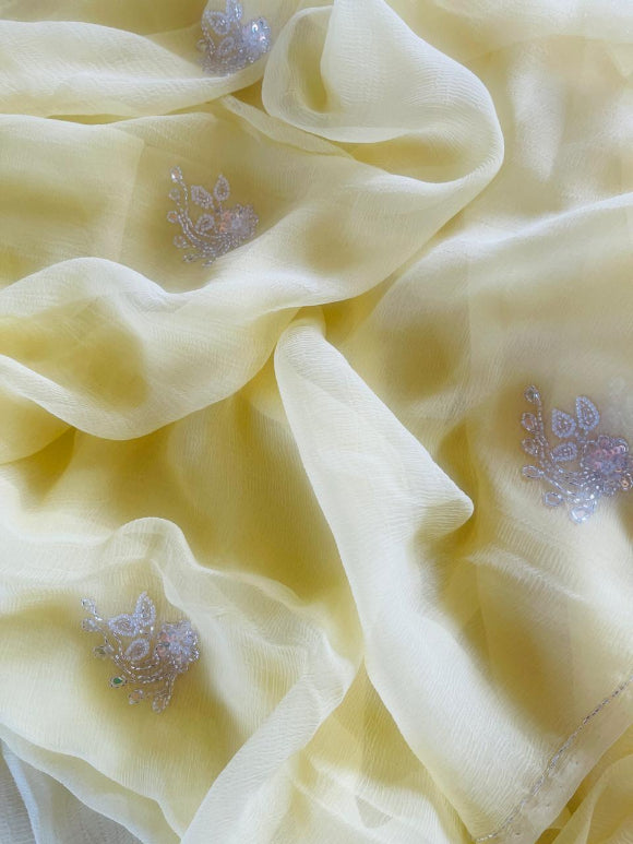 Adhya Pure Chiffon Saree