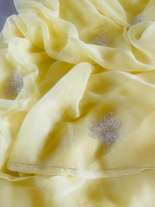 Adhya Pure Chiffon Saree