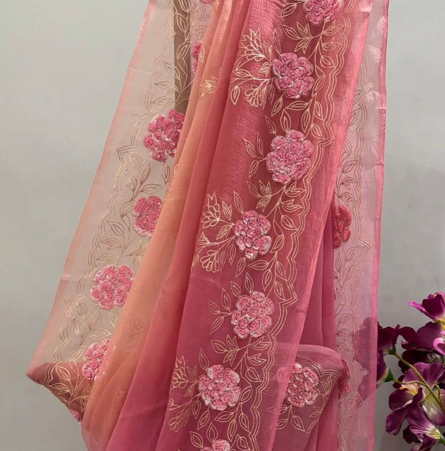 Bail Pure Chiffon Saree