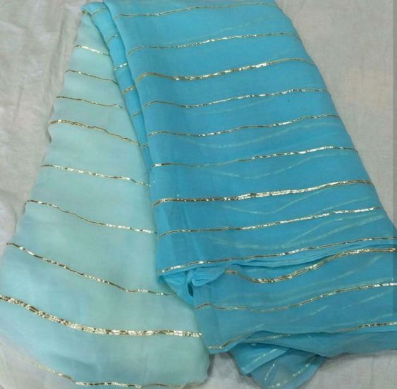 Meera Sequins Chiffon Saree