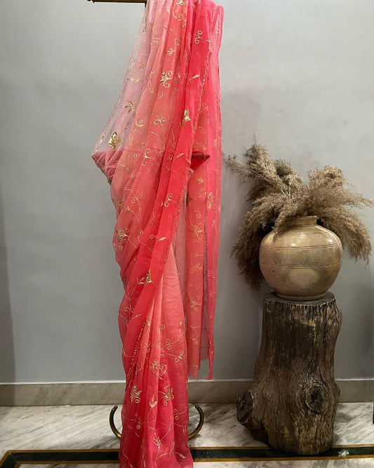 Ishani Zari Aari Sequins Zaal