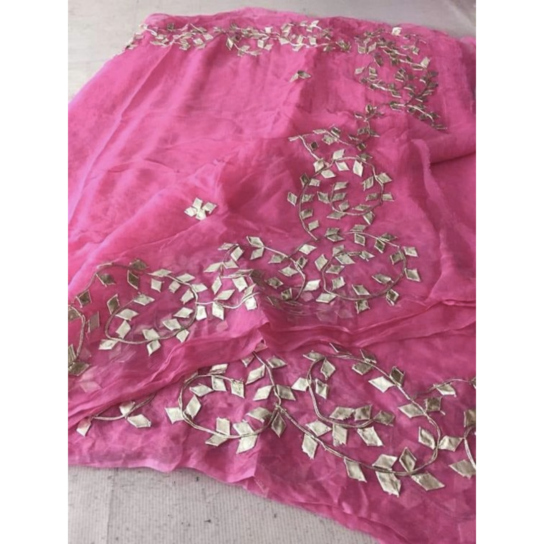 Roohani Pure Chiffon Saree